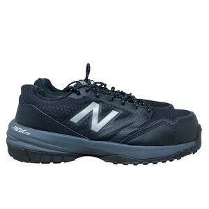 New Balance 589v1 Mens 9D Black Composite Toe Work Shoes Slip Resistant EH